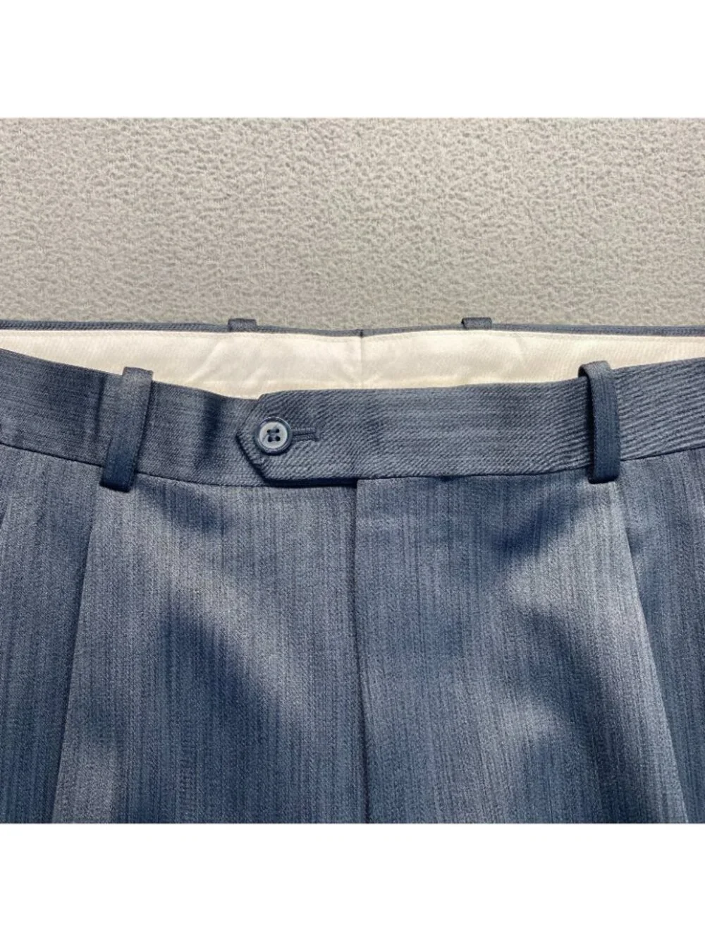 Vanetti Men’s Dress Pants Size 38R Preppy,Gray,Pleated